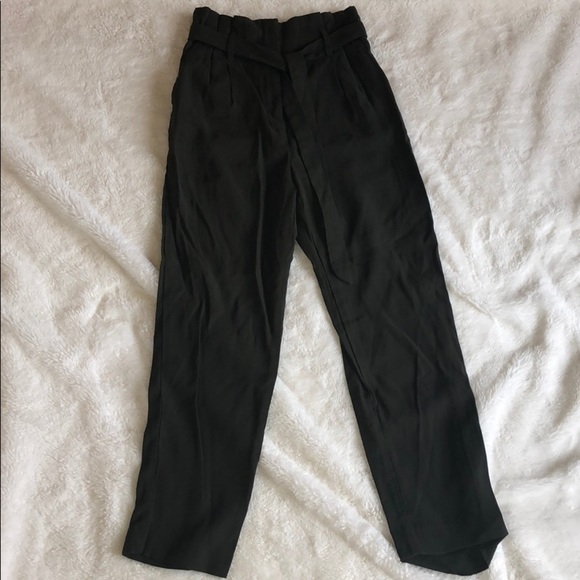 H&M Pants - Army Green‎ Paper Bag Pants